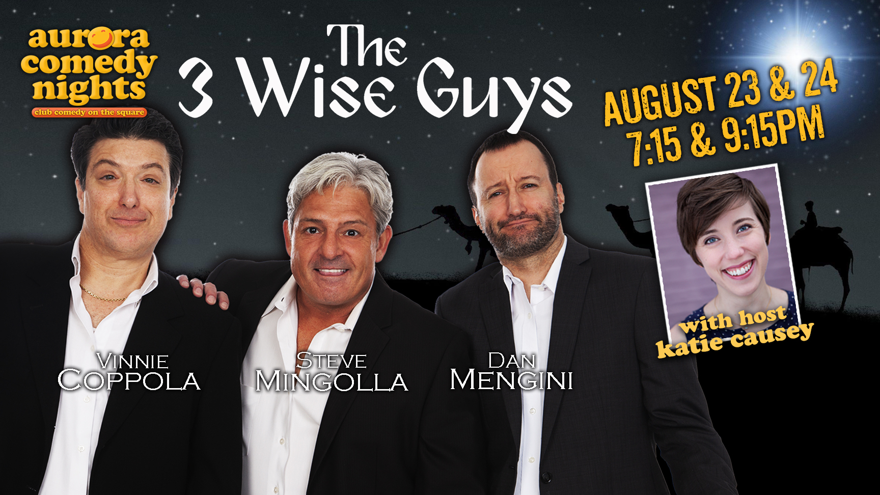 The 3 Wise Guys Aurora Theatre