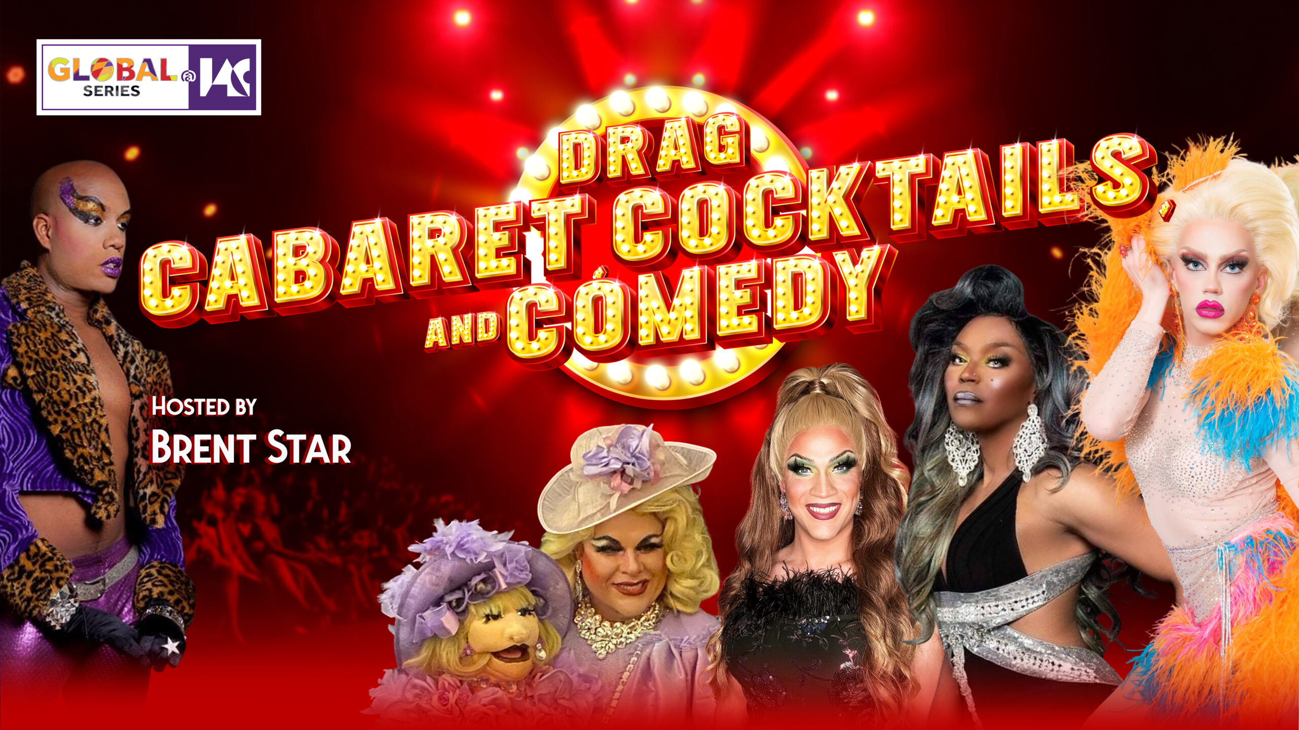 Drag Cabaret, Cocktails & Comedy - Aurora Theatre